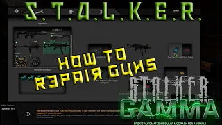 How to REPAIR guns in S.T.A.L.K.E.R. GAMMA 0.9