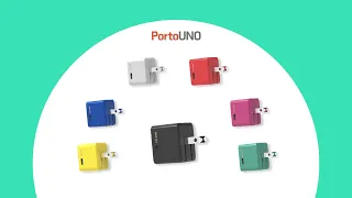 PortoUno 30W Fast Wall Charger with Foldable Prongs, Side Port, and Smart Charging Indicator Light