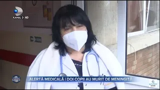 Stirile Kanal D (04.02.2022) - ALERTA MEDICALA | DOI COPII AU MURIT DE MENINGITA | Editie de pranz