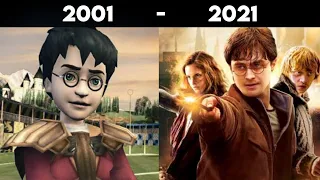 Evolution Of Harry Potter Games from 2001 to 2021