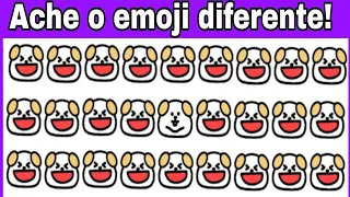 qual é o emoji diferente   encontre o emoji diferente em 30 segundos! encontra o diferente 31