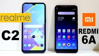 RealMe C2 Vs Redmi 6A Speed Test