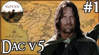 Zagrajmy w Divide and Conquer: Total War - ARAGORN rusza na Śródziemie! (Północni Dúnedaini) | #1