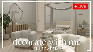 My Dream Home (Kitchen Renovation) - Decorate With Me | The Sims 4 Livestream !hug