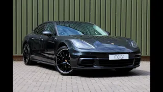 2017/67 Porsche Panamera 2.9T V6 4S Saloon PDK 4WD - Panoramic roof, 21" alloys & Crayon smooth hide