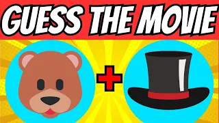 Guess the Movie by Emoji Quiz | Mario, Barbie, Elemental, Freddy Fazbear | EMOJI QUIZ CHALLENGE