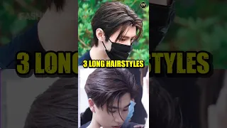 🔥3 Long Hair Hairstyles | #shorts #hairstyle #mensfashion