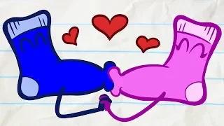 Pencilmiss's Romantic Kiss! | Animation | Cartoons | Pencilmation
