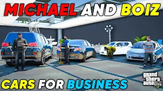 MICHAEL GAVE WORK TO BOIZ | NEW CARS FOR BUSINESS |  GTA 5 | Real Life Mods #489 | URDU |