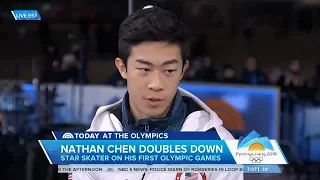 Nathan Chen Today Show Olympic Interview | LIVE 2-19-18