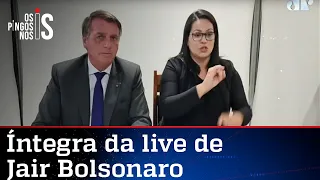 Íntegra da live de Jair Bolsonaro de 09/09/21