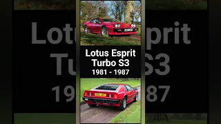 Lotus Esprit Turbo #carshorts #car #cars #lotus #lotusesprit #oldcars #oldcar #classiccars #carlover