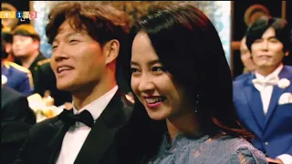 Spartace moments : Kim Jong Kook reaction when people ask about Him and Song Ji Hyo?