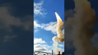 Rare footage of S-300V1 air defense missile system launching a 9M83 missile