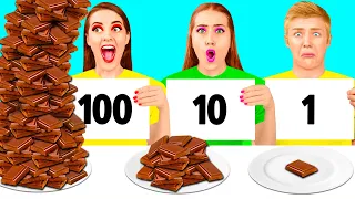Tantangan 100 Lapis Makanan RaPaPa Challenge