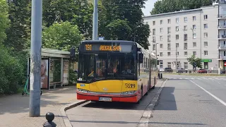 [191] MZA Warszawa - Przejazd SU18 III #5219 na linii 191 ➡️Regulska