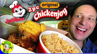 Jollibee® 🐝 2pc CHICKENJOY FRIED CHICKEN Review ✌️🐔🍚 ⎮ Peep THIS Out! 🕵️‍♂️