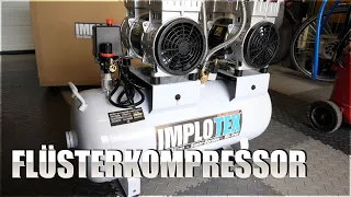 Implotex Flüsterkompressor 3000Watt 4PS & Tornador Z020 RS