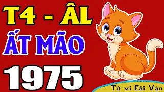 Xem Tử Vi Tuổi Ất Mão 1975 Tháng 4 Âm Lịch Năm 2024 Giáp Thìn