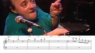 Michel Petrucciani's genius performance on Satin Doll [Transcription]