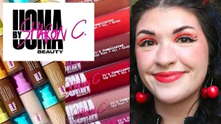 UOMA BY SHARON C | different formulas for different skin tones?! *new* drugstore makeup brand!