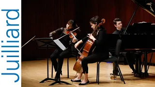 Beethoven Piano Trio No. 5 in D Major | Juilliard Areta Zhulla & Roger Tapping Music Master Class