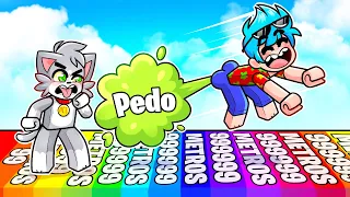 ¡CARRERA DE PEDOS! 🤢💩 ¿QUIEN ES EL MÁS PEDORRO DE ROBLOX?