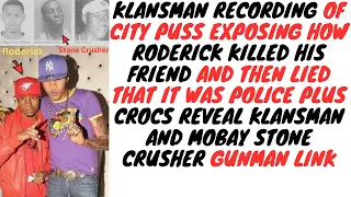 Klansman Gang Trial Recordings Part 13 - Roderick , The $10 Million Contract Hit And Mobay Links