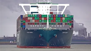 MASSIVE SHIPS ARE COMING RIGHT AT YOU - GREAT 4K SHIPSPOTTING WESTERSCHELDE  TERNEUZEN APRIL 2023