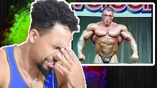 Reaction To Dorian Yates Posing At The 1996 Germany Grand Prix