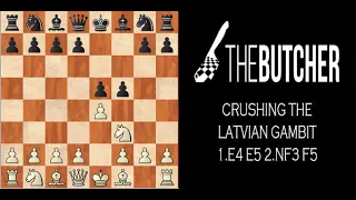 Chess For Beginners: Annihilating The Latvian Gambit