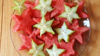 2 часть  Как красиво нарезать фрукты Фруктовый мастер-Fruitm