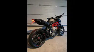 MV AGUSTA BRUTALE 675 START UP SOUND WALKAROUND