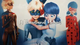 A Thousand Years -MariChat × LadyNoir |Especial 20K ❤| #miraculous