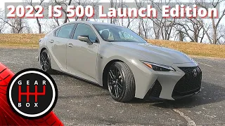 2022 Lexus IS 500 F Sport Performance Launch Edition // Startup, Walk Around, Quick Overview