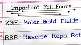 Important GK Full Forms | Full Forms General Knowledge | Full Form GK | Part-2 |