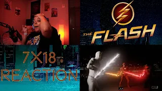 The Flash 7x18 REACTION [S7 E18 • Heart of the Matter, Part 2]