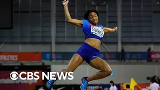 Olympic athlete Quanesha Burks looks back on journey to Tokyo Games