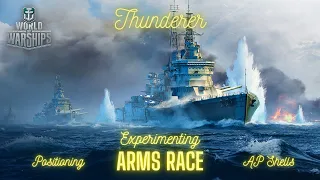 World of Warships - Experimenting with Thunderer