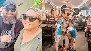 Disney's Animal Kingdom Dining | Tusker House Character Dinner Review | Full Buffet and Characters!!