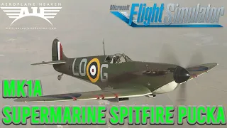 Supermarine Spitfire Mk1a Puckapunyal Military Base Microsoft Flight Simulator Aeroplane Heaven