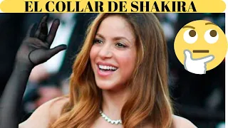 El collar con mensaje de Shakira / Su Nuevo ALBUM  / VER AHORA#shakira #famosos