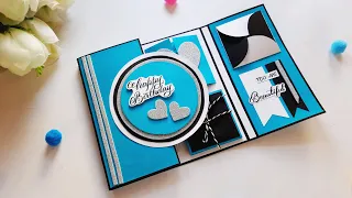 Beautiful Handmade Birthday Greeting Card Idea | Special Birthday card | Tutorial