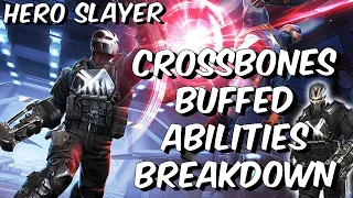 Crossbones Full Buffed Abilites Breakdown - LOOKING AWESOME!!!! - Marvel Contest of Champions