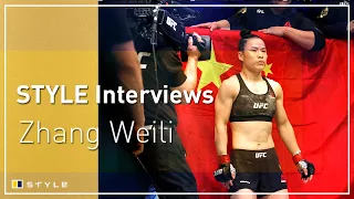 INTERVIEW: Bruce Lee fan Zhang Weili, China's China's first UFC champion