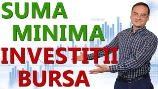 De cati bani ai nevoie pentru a investi la bursa?