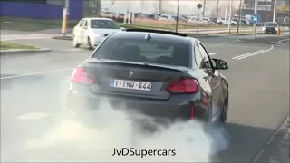 BMW M2 F87 w/ LOUD M-Performance Exhaust - Burnout, Powerslide & Sounds