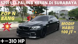 BMW F10 LCI MODIF FULL MOD MODEL M5 DAN VORSTEINER BODYKIT!  #JUALBMWF10 #520ILCI #POPNBANG