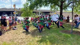 Cavaliers Drumline in the lot - DCI San Antonio (4K)