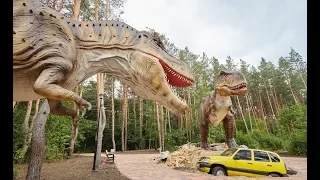 Дино парк 2019.  Dino Park 2019. Мир юрского периода.Jurassic world.